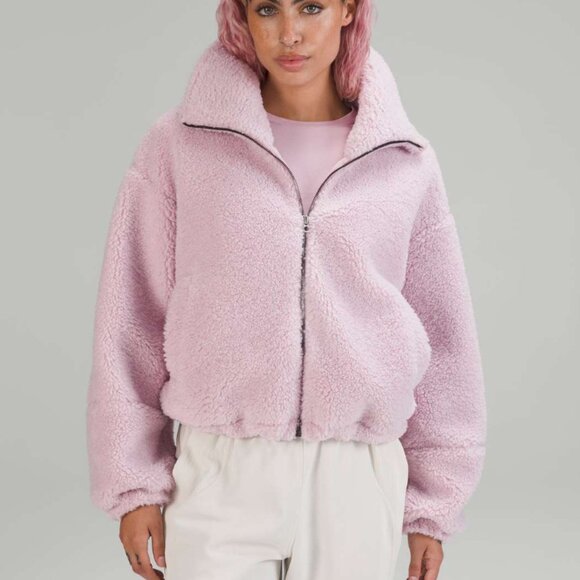 Lululemon Cinchable Fleece Zip-Up - Picture 1 of 7